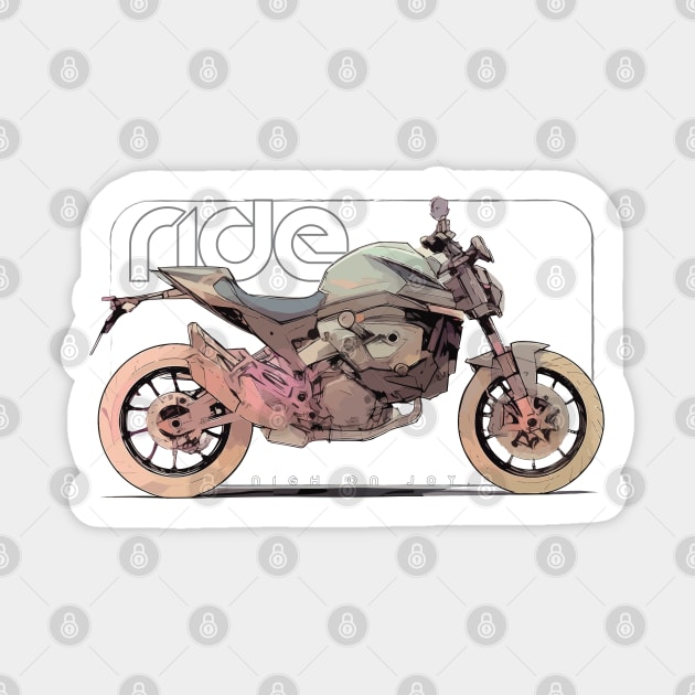 Ride ducati monster cyber Sticker by NighOnJoy